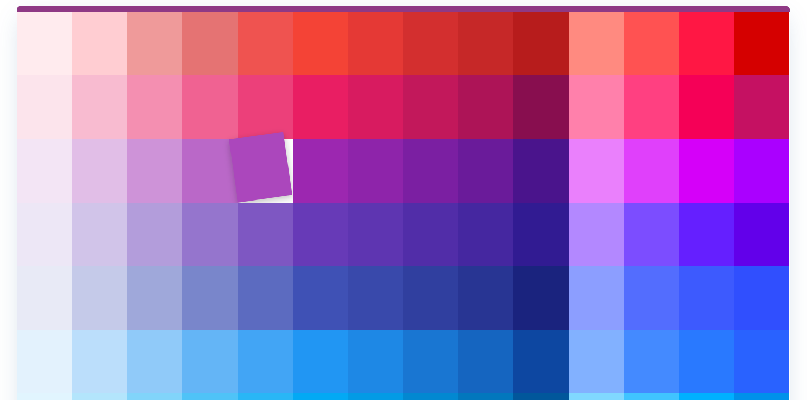 Flat Colors | Html Colors